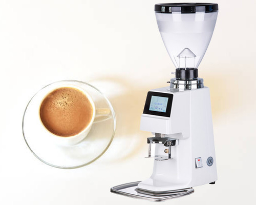 เครื่องตีฟองนมอัตโนมัติแบบสัมผัสหน้าจอเครื่องบดกาแฟไฟฟ้า