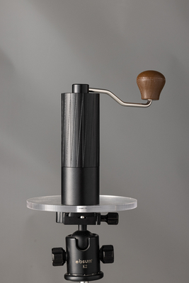 เครื่องบดกาแฟกลางแจ้งแบบปรับได้พร้อมที่จับอลูมิเนียม Beechwood