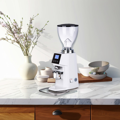 220 - 240V Full Touch LCD Display เครื่องบดกาแฟพาณิชย์ ความเร็วในการบด 10-15kg/h