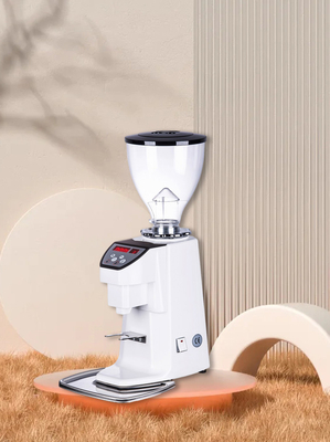 ABS Hopper Doserless Coffee Grinder เครื่องบดกาแฟเสี้ยนอัตโนมัติเชิงพาณิชย์