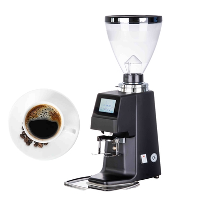 เครื่องตีฟองนมอัตโนมัติสำหรับร้านกาแฟ Commercial Electric Conical Burr Grinder 1500RPM