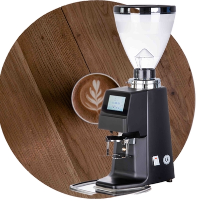 เครื่องบดกาแฟอลูมิเนียมเชิงพาณิชย์ Flat Burr Manual
