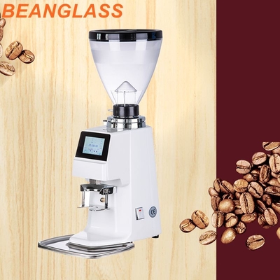 เชิงพาณิชย์ Flat Tooth Espresso Bean Grinder 1.2kg Tank Volume