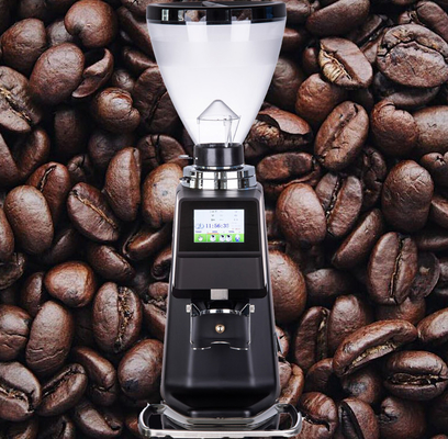 เครื่องตีฟองนมอัตโนมัติ Italian Espresso Commercial Coffee Beans Grinder 220V