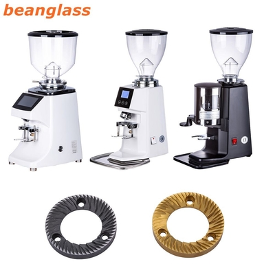 Commercial Flat Burr Espresso Coffee Grinder สำหรับคาเฟ่บาร์