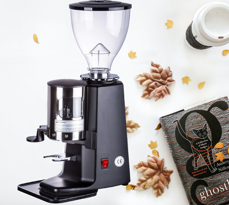 ABS Flat Burr เครื่องบดกาแฟอัตโนมัติเชิงพาณิชย์ 220V 370W