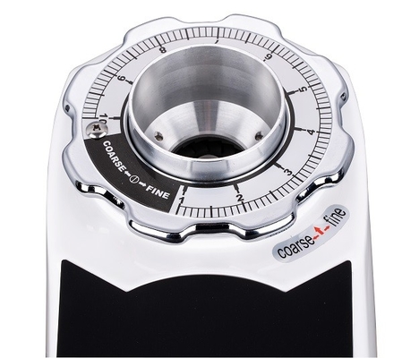 Commercial Espresso Electric Flat Burr Coffee Grinder 64มม. 1400รอบต่อนาที