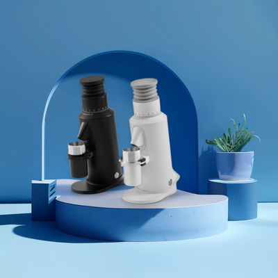 250W ไฟฟ้า 64mm Flat Burr Grinder สีดํา / สีขาว / ปรับแต่ง