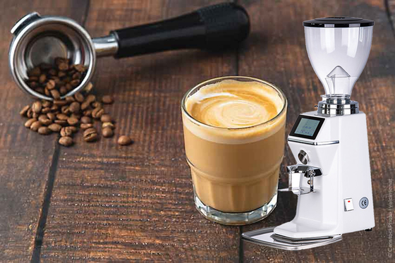 เครื่องบดเอสเพรสโซ้แรงสูง 370W พร้อมถังผงกาแฟ