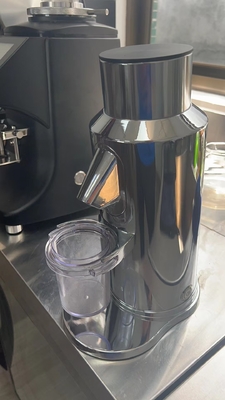 เครื่องบดกาแฟ 150W สังกะสีและสังกะสีอัลลูมิเนียม Burr สําหรับห้องทํางานโรงแรม